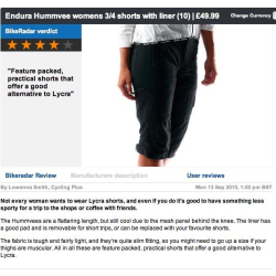 Endura Hummvee 3/4 Ladies (E8006)