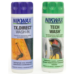 Nikwax Twin Pack: Tech Wash + TX Direct