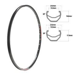 Sun Rims EQUALIZER 23
