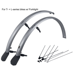 SKS 700C 45 mm 39 Św. wid. Easy Clip Srebrny Zestaw
