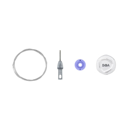 Bontrager Boa IP1 Kit bialy lewy
