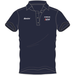 Trek-Segafredo Koszulka polo męska Santini