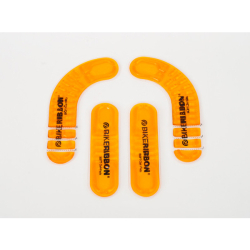 BIKE RIBBON GEL PAD FIRM pomarańcz