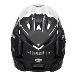 BELL SUPER AIR R MIPS SPHERICAL matte black white fasthouse