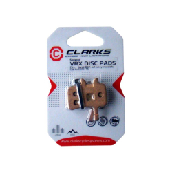 CLARK'S AVID CLA-VRX813C (Juicy 3,5,7, 7 Carbon, Ultimate, BB7) metaliczne spiekane