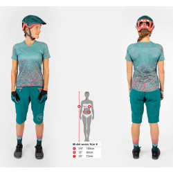 Endura SingleTrack Print Tee LTD damska E3221