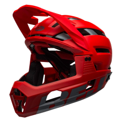 BELL SUPER AIR R MIPS SPHERICAL SPHERICAL  matte gloss red gray