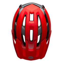BELL SUPER AIR R MIPS SPHERICAL SPHERICAL  matte gloss red gray