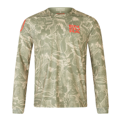 Endura Grid Floral LTD Printed L/S Tee (E5109)