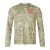 Endura Grid Floral LTD Printed L/S Tee (E5109)