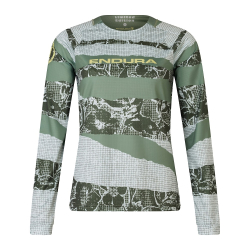 Endura Patchwork Women's LTD Printed L/S Tee (E6239)