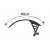 Zefal Deflector Mudguard RS75 663mmx80mmx290mm