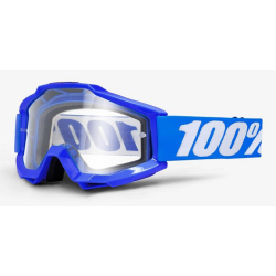 Gogle 100% ACCURI REFLEX BLUE (Szyba Przezroczysta Anti-Fog) (NEW)