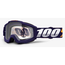 Gogle 100% ACCURI GRIB (Szyba Przezroczysta Anti-Fog)