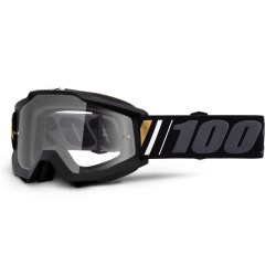Gogle 100% ACCURI OFF (Szyba Przezroczysta Anti-Fog) (NEW)